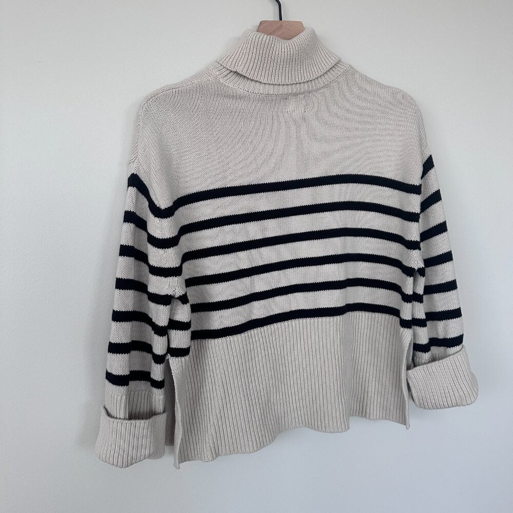 Gap Split-Hem Turtleneck Sweater Size XS - Picture 4 of 6